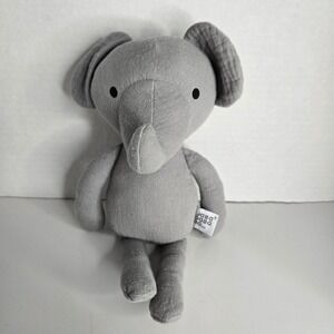 JaBaDaBaDo Sweden Grey Plush Elephant Stuffed Animal Lovey Toy Safari